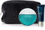 Bvlgari Aqva Pour Homme Gift Set 100ml EDT + 100ml After Shave Balm + Pouch - Image 2