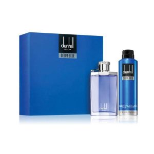 Dunhill Desire Blue For Men Gift Set 100ml EDT + 226ml Body Spray