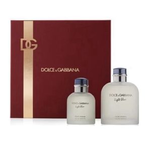 Dolce & Gabbana Light Blue Pour Homme EDT 200 ml + EDT 75 ml gift set