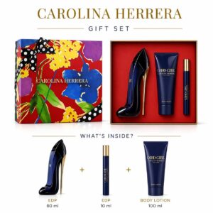 Carolina Herrera Good Girl Eau de Parfum Gift Set (80ml + 10ml + Body Lotion 100ml) for Women