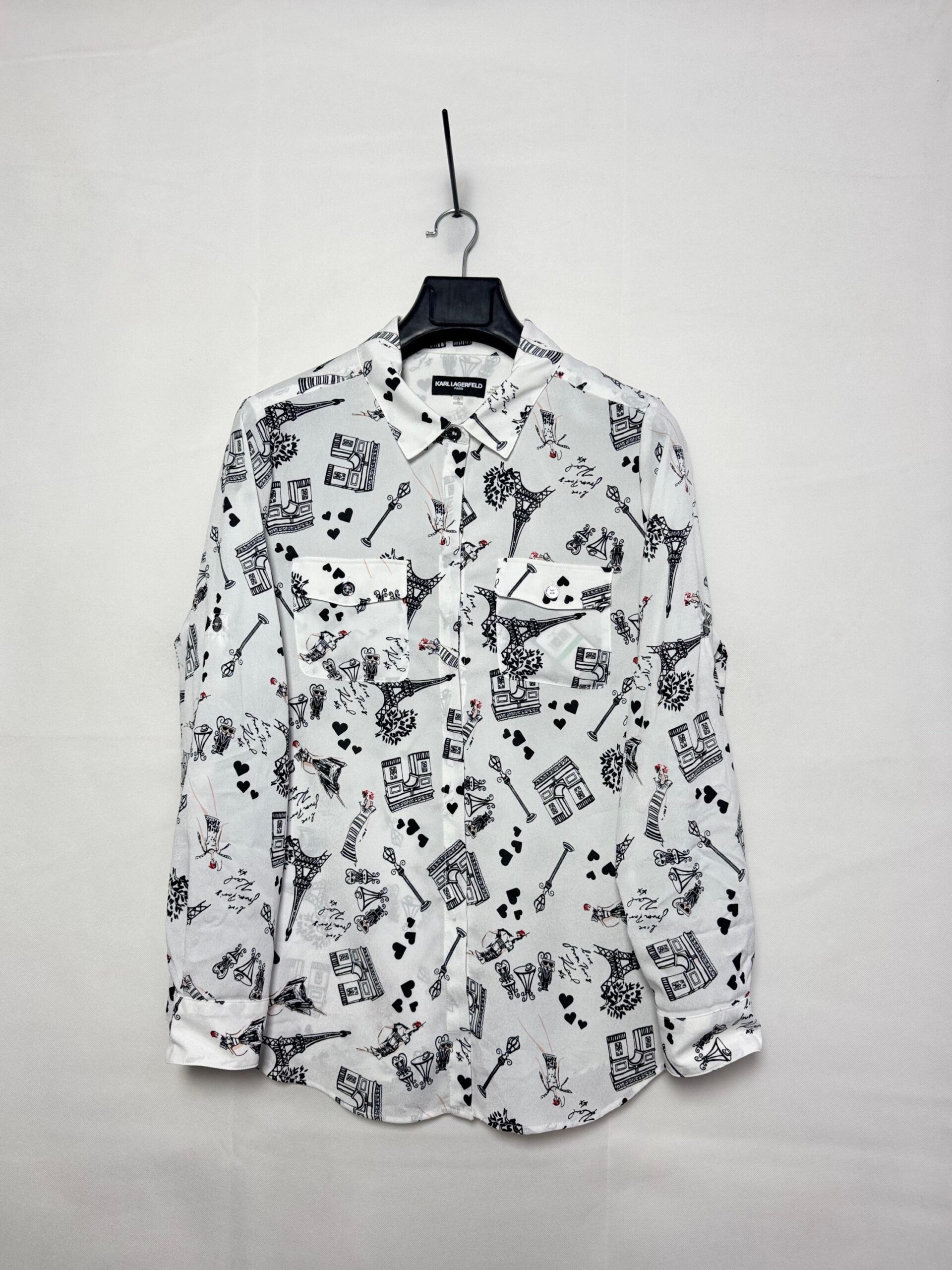 dc4d400d-bb99-44de-bfa7-a2445929fb6c Karl Lagerfeld Women Shirt - Image 1
